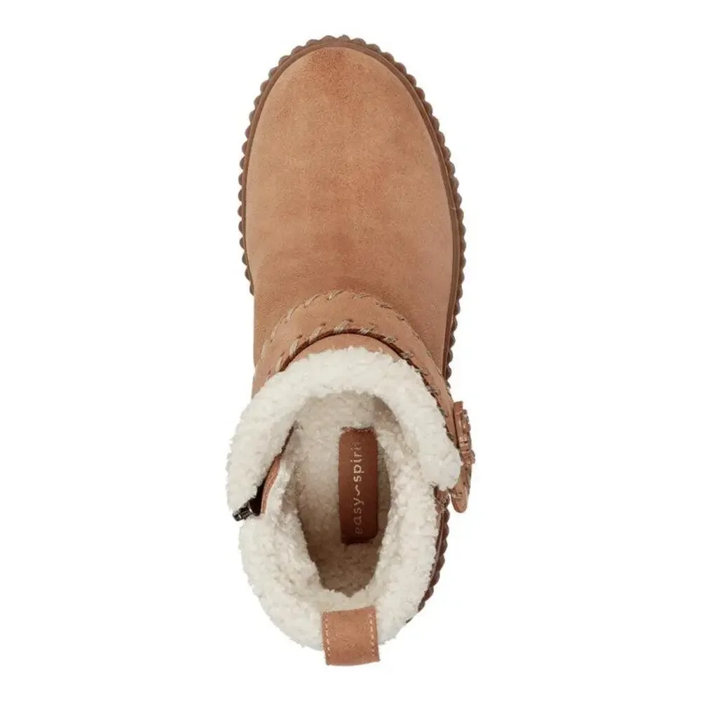 Easy Spirit Women's Brendan Cozy Waterproof Suede Booties Size 9.5 MSRP $149